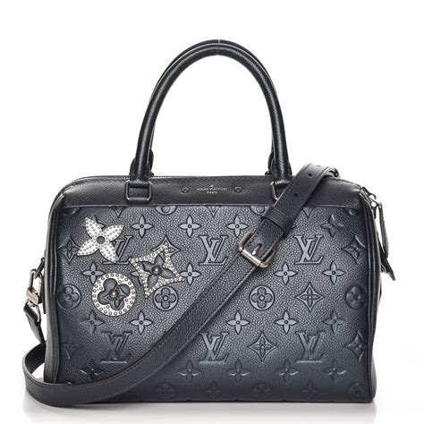 LOUIS VUITTON Empreinte Speedy Bandouliere 25 NM Marine 